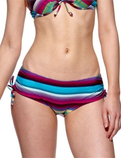 72371 Lepel Isla Bikini Short SALE  SAVE 70% - 72371 Grape Multi Stripe 