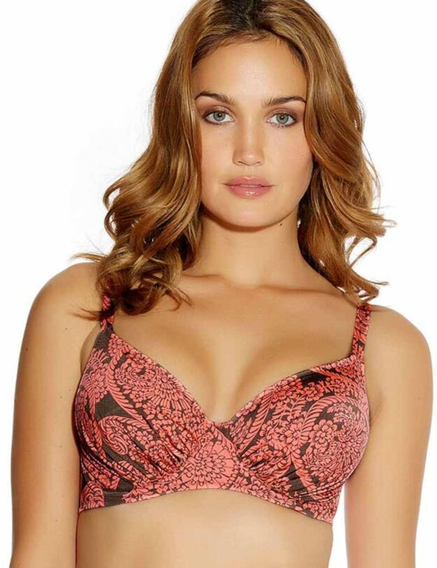 6027 Fantasie Kathmandu Gathered Full Cup Bikini Top - 6027 Full Cup
