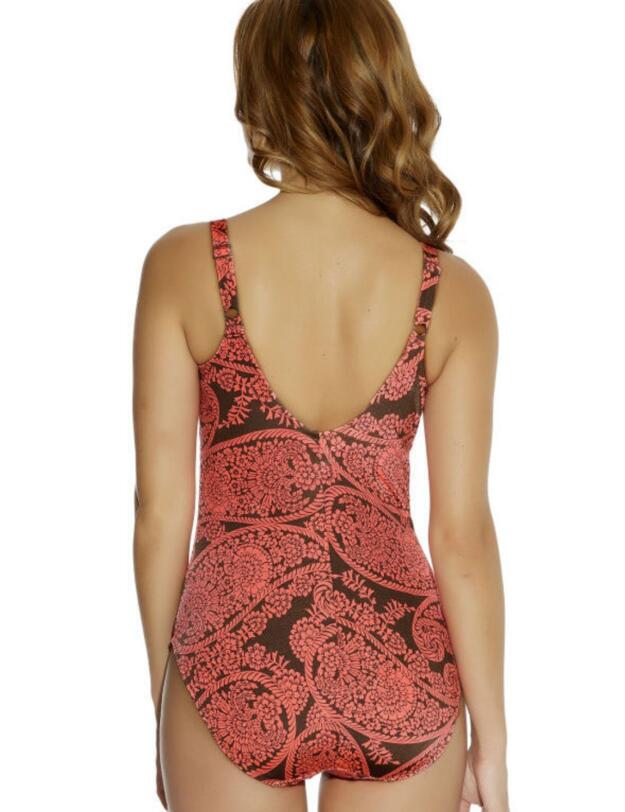 6031 Fantasie Kathmandu Control Swimsuit Coral - 6031 Swimsuit