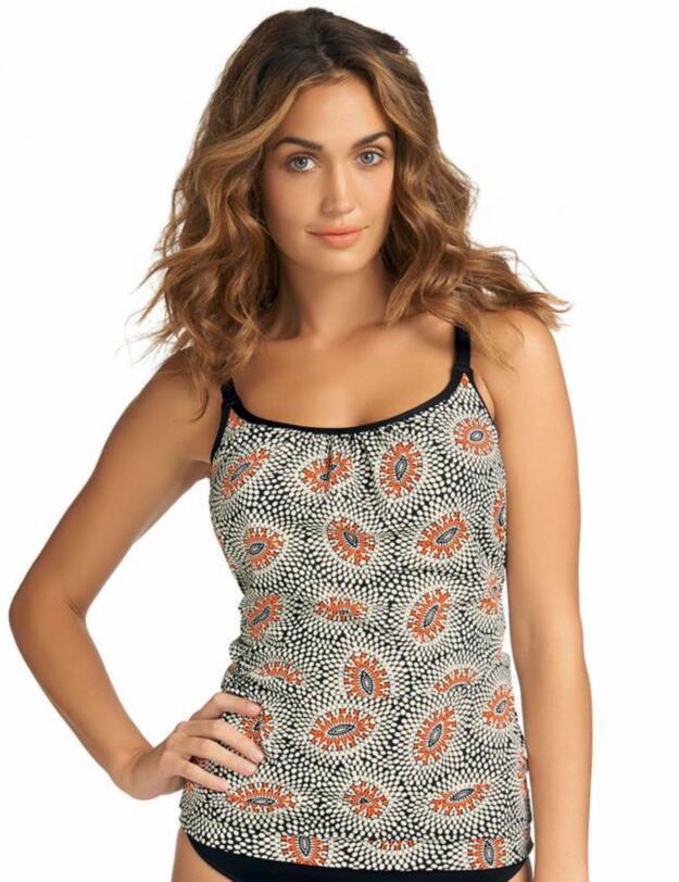 5047 Fantasie Tangier Scoop Neck Tankini Top - 5047 Tankini Top