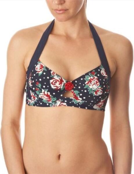 719610 Lepel Casablanca Bikini Top  - 0719610 Navy Multi 