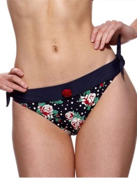 719700 Lepel Casablanca Tie Bikini Pant - 0719700 Navy Multi 