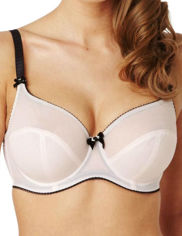 7831 Panache Black Eclipse Balcony Bra Blush - 7831 Blush