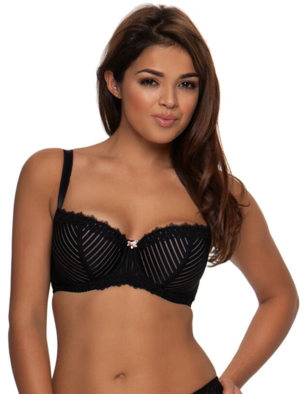 SG2101 Curvy Kate Ritzy Balcony Bra - SG2101 Black/Blush
