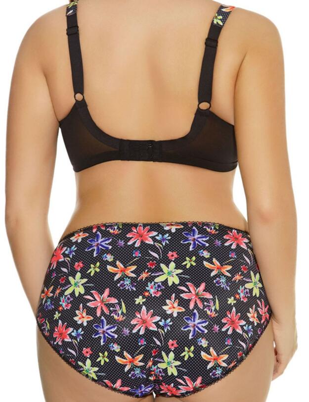 4075 Elomi Louisa Brief Black - 4075 Brief