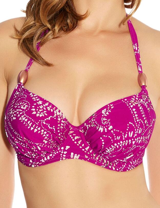 6065 Fantasie Bora Bora Halter Bikini Top Amethsyt - 6065 Halter Top