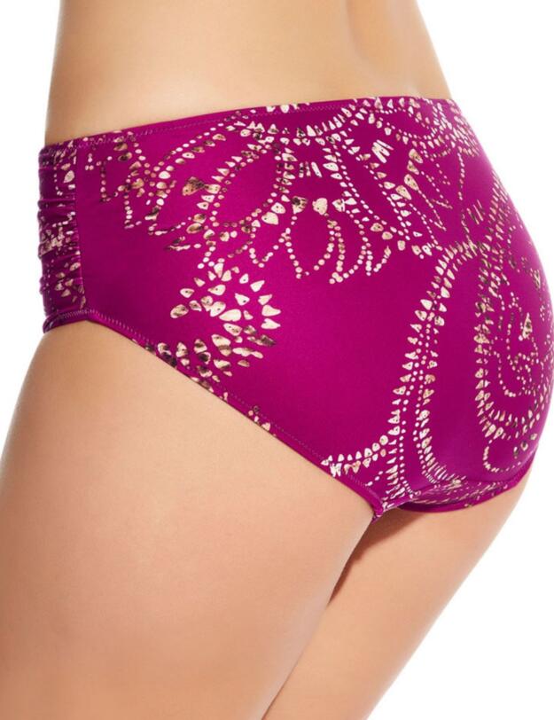 6069 Fantasie Bora Bora Deep Gathered Brief Amethyst - 6069 Deep Brief 
