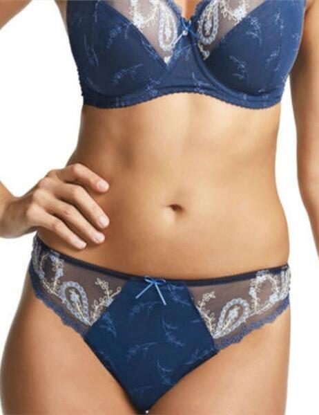 2487 Fantasie Marie Thong Blue  - 2487 Thong