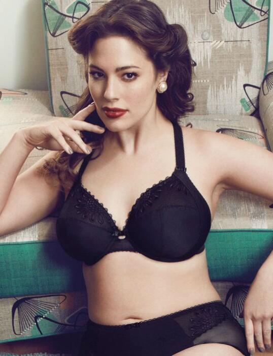 8840 Elomi Etta Bandless Petite Bra - 8840 Black