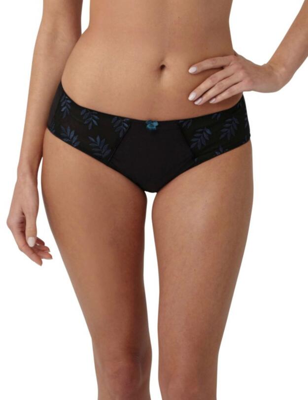 9072 Panache Tango Brief  - 9072 Black/Teal