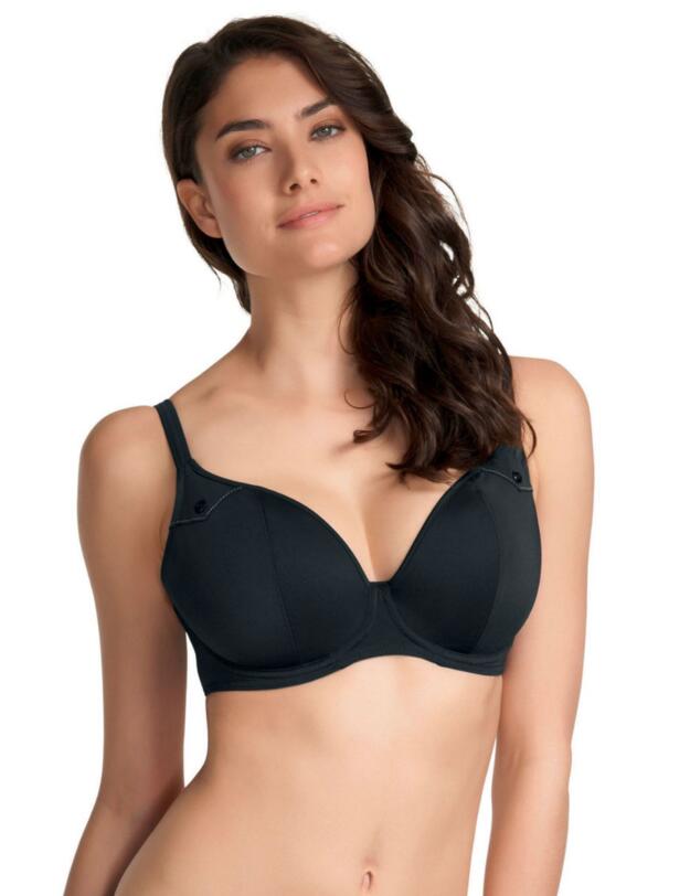 3330 Freya Fever Plunge Bikini Top Black - 3330 Black