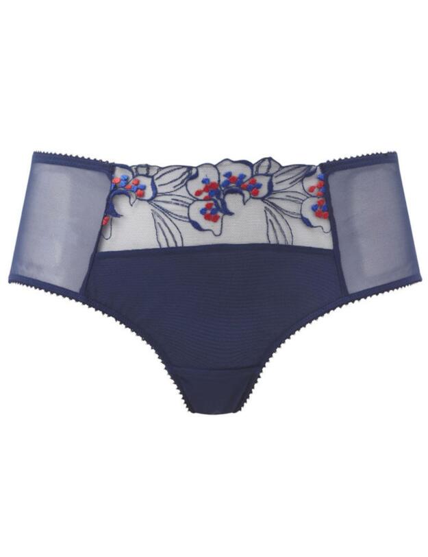 1512110 Charnos Lilly Rose Short Brief Navy - 1512110 Short Brief