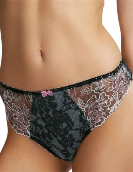 2637 Fantasie Sharon Thong - 2637 Black