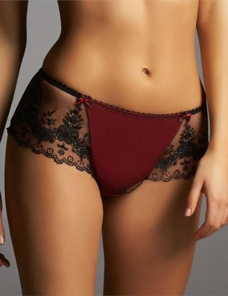 0116 Fauve Lingerie Celine Short FREE UK POST - 0116 Crimson