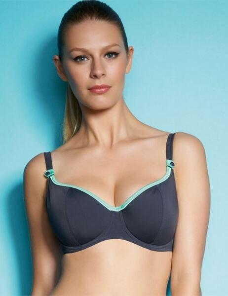3172 Freya Samba Sweetheart Padded Top  - 3172 Graphite