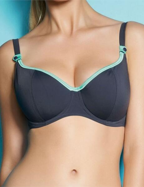 3172 Freya Samba Sweetheart Padded Top  - 3172 Graphite