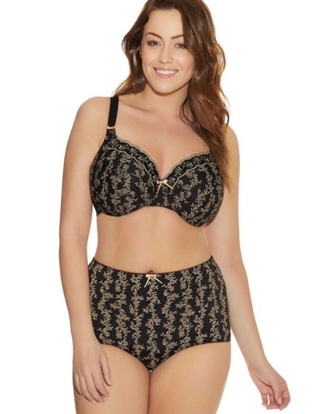 4106 Elomi Nina Short Brief - 4106 Black