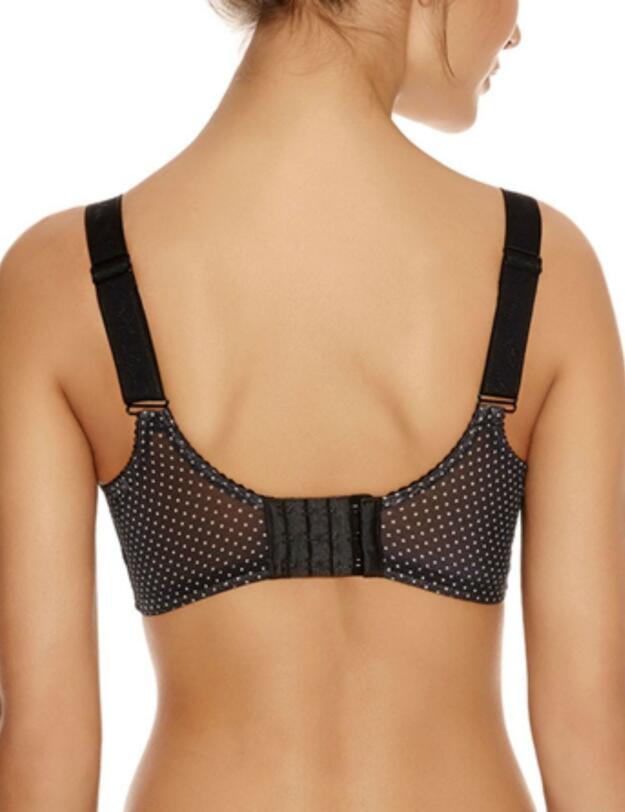 2035 Freya Dotty Soft Cup Bra - 2035 Black