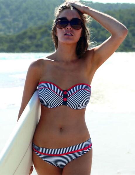  SW0561 Panache Lucille Bikini Pant Blue - SW0561 Bikini Brief