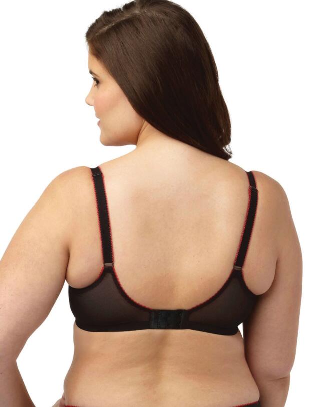 7685 Sculptresse by Panache Flirtini Balcony Bra - 7685 Fishnet Print