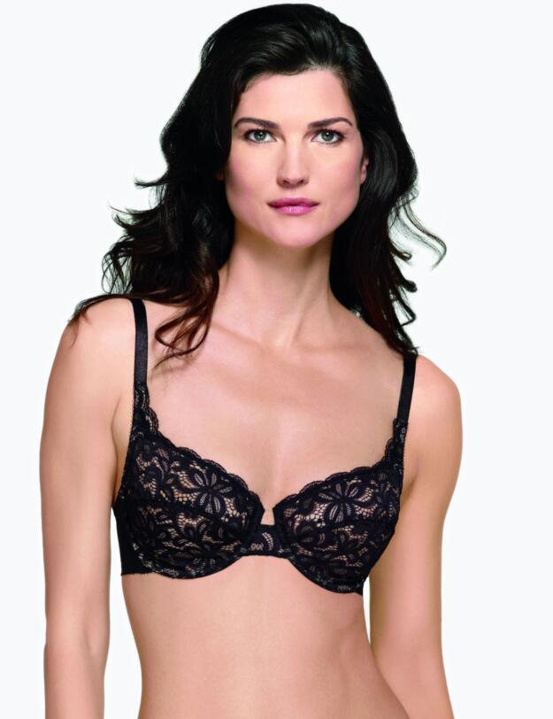 851166 Wacoal All Dressed Up Underwired Bra - 851166 Black