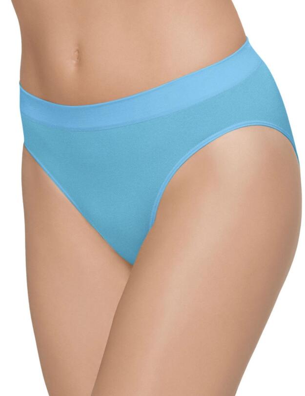 834175 Wacoal B-Smooth Hi-Cut Brief - 834175 Alaskan Blue