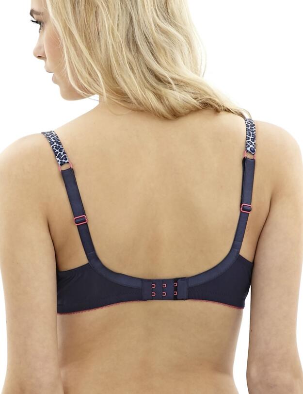 8091 Cleo Mimi Balcony Bra  - 8091 Blue Animal