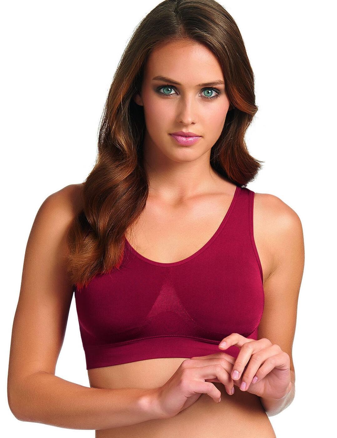 835275 Wacoal B-Smooth Padded Bralette  - 835275 Red Dahlia