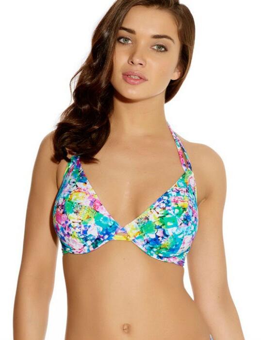 3271 Freya Paradise Island Halter Bikini Top - 3271 Fondant