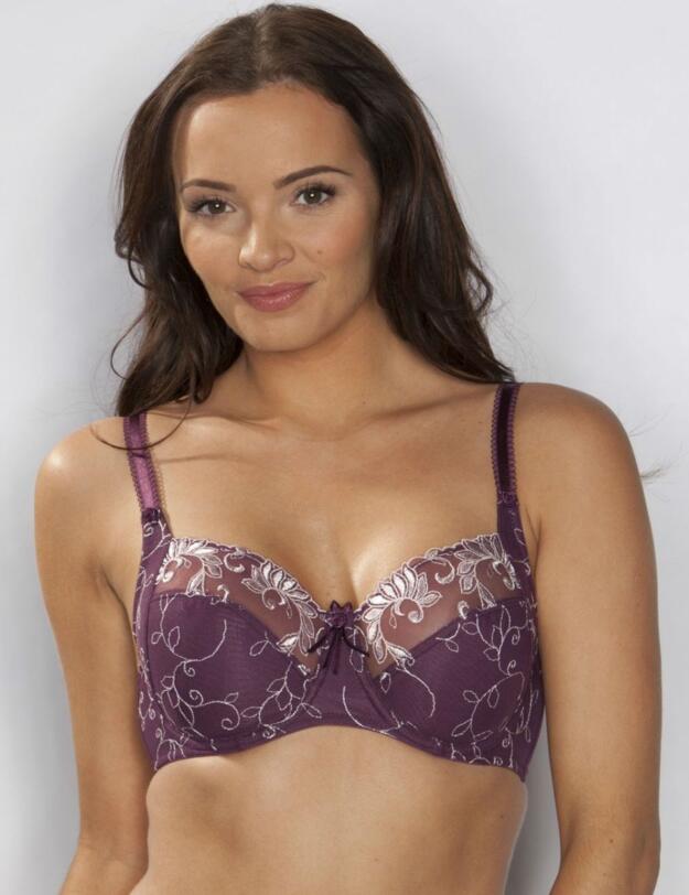 3804 Pour Moi Imogen Rose Full Cup Bra - 3804 Plum