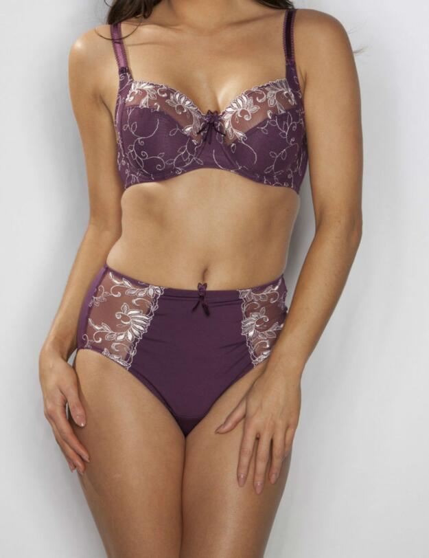 3804 Pour Moi Imogen Rose Full Cup Bra - 3804 Plum