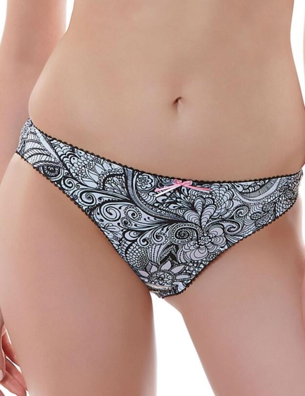 1955 Freya Zentangle Brief Monochrome - 1955 Monochrome