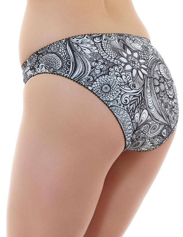 1955 Freya Zentangle Brief Monochrome - 1955 Monochrome