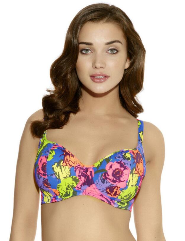 3157 Freya Floral Pop Sweetheart Padded Bikini Top - 3157 Sweetheart Top