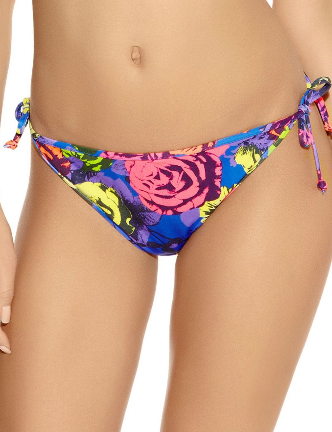 3171 Freya Floral Pop Tie Side Bikini Brief - 3171 Tie Side Brief 