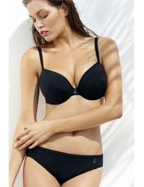  SW0502 Panache Anna Plunge Bikini Top - SW0502 Black
