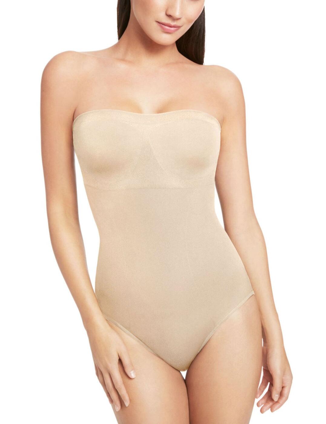 836375 Wacoal B-Smooth Strapless Body-Briefer - 836375 Nude
