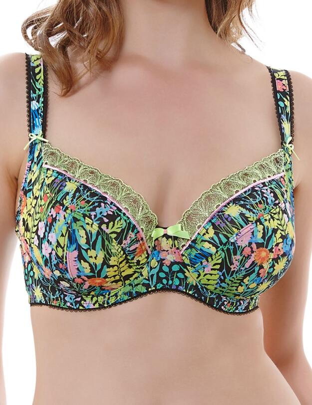 1961 1962 Freya Strawberry Fields Plunge Balcony Bra Citrus - 1961 1962 Bra