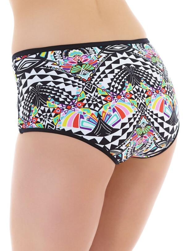 3924 Freya Zodiac High Waisted Bikini Brief Multi - 3924 Multi