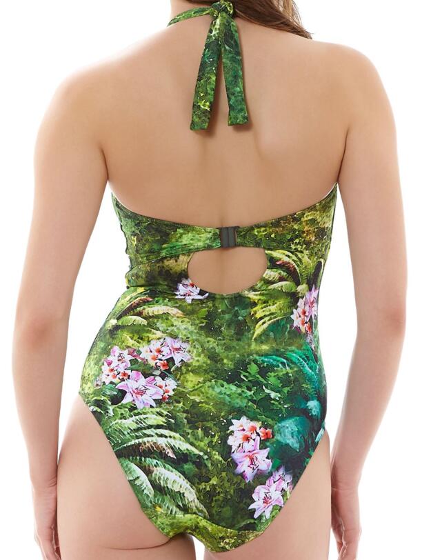 3938 Freya Rumble Padded Halter Swimsuit Tropic - 3938 Tropic