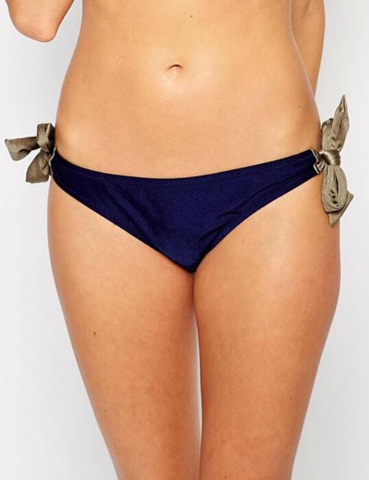 8604 Pour Moi Marbella Tie Side Bikini Brief - 8604 Planet/Navy