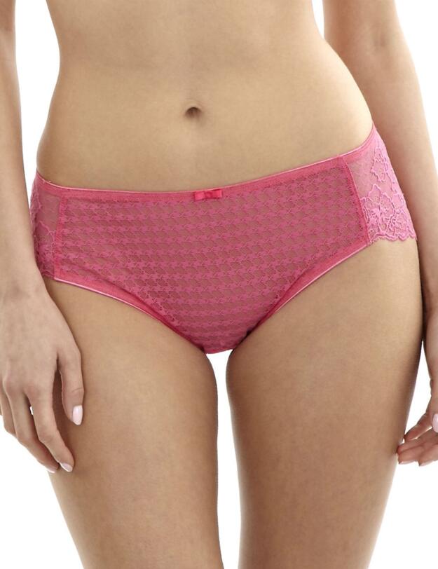 7282 Panache Envy Lace Brief  - 7282 Bright Pink