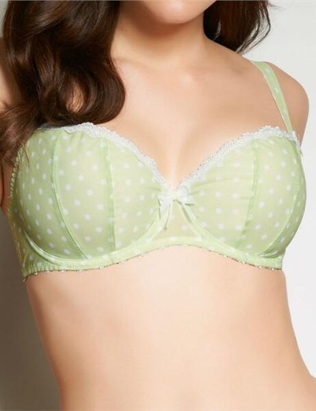 1223 Freya Patsy Padded Half Cup Bra - 1223 Lime