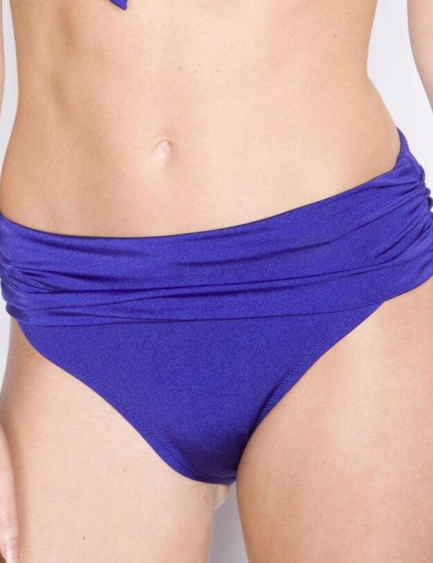 1125 Pour Moi Azure Gathered Bikini Brief - 1125 Royal Blue