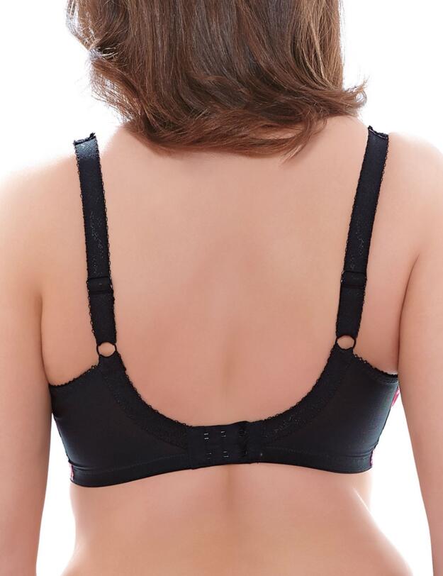 4140 Elomi Tatiana Banded Bra Black - 4140 Banded Bra