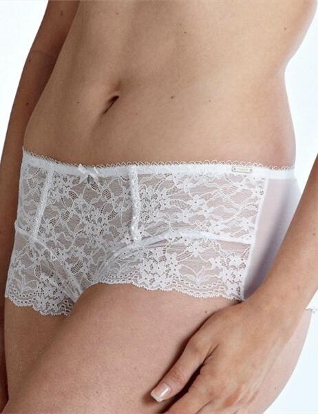 TR0070 Charnos Trellis French Brief SAVE  - TR0070 White