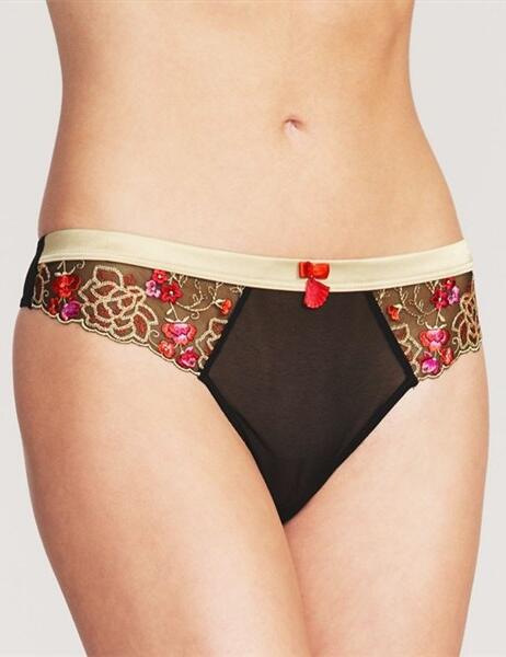 1030120 Lepel Fifi Thong Black HALF PRICE - 1030120 Thong