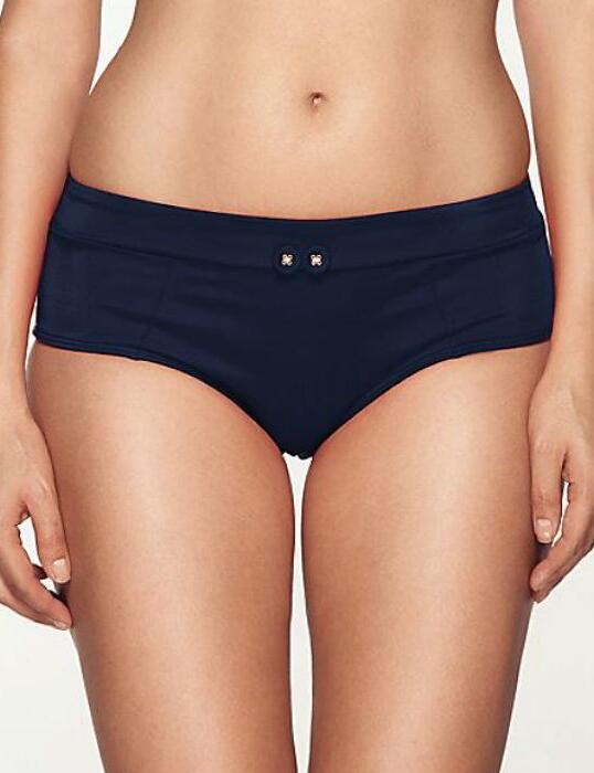 5414 Gossard Retro High Waist Bikini Short - 5414 Navy Blue