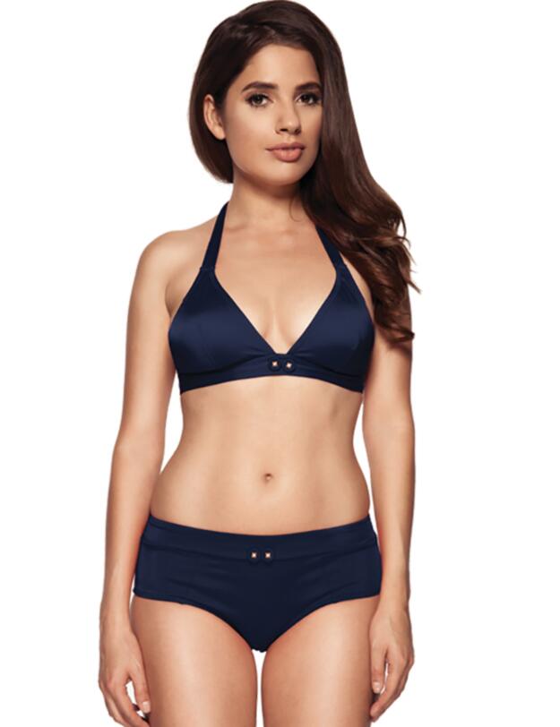5414 Gossard Retro High Waist Bikini Short - 5414 Navy Blue