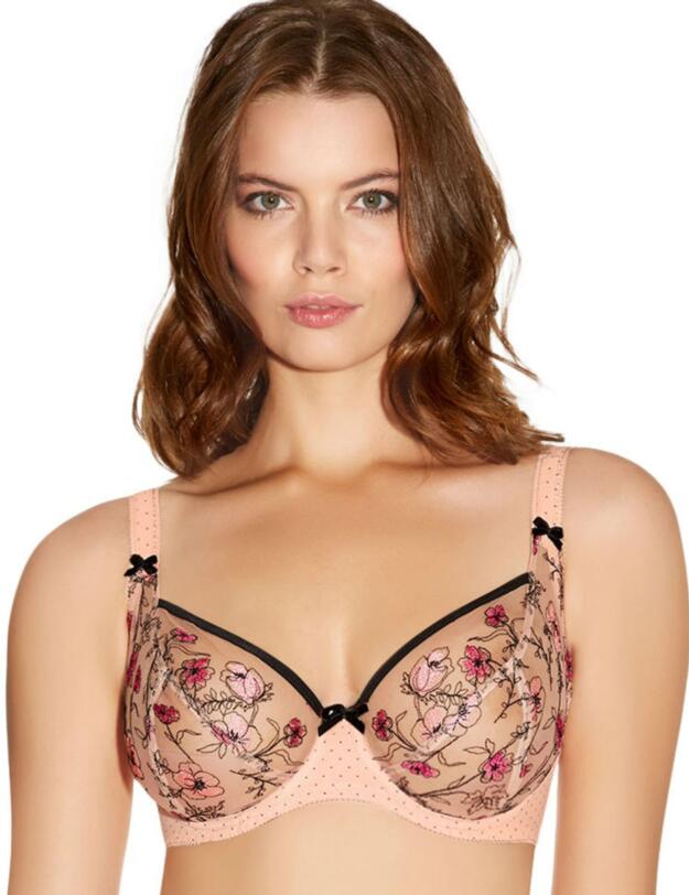 1881 Freya Kiyoko Plunge Balcony Bra Blush - 1881 Blush